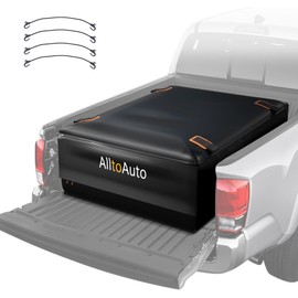 Truck Bed Cargo Bag, 26 Cubic Feet (51''x40''x22''), 100% Waterproof 1000D Heavy Duty, Fits Any Truck Size, Simple and Convenient for Installation