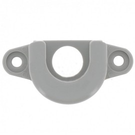 cyclingcolors 2x Roller Shutter Shaft Support for Bearings Diameter 28 mm Exterior Grey PVC Accessories Blinds Window Attachment End Pad