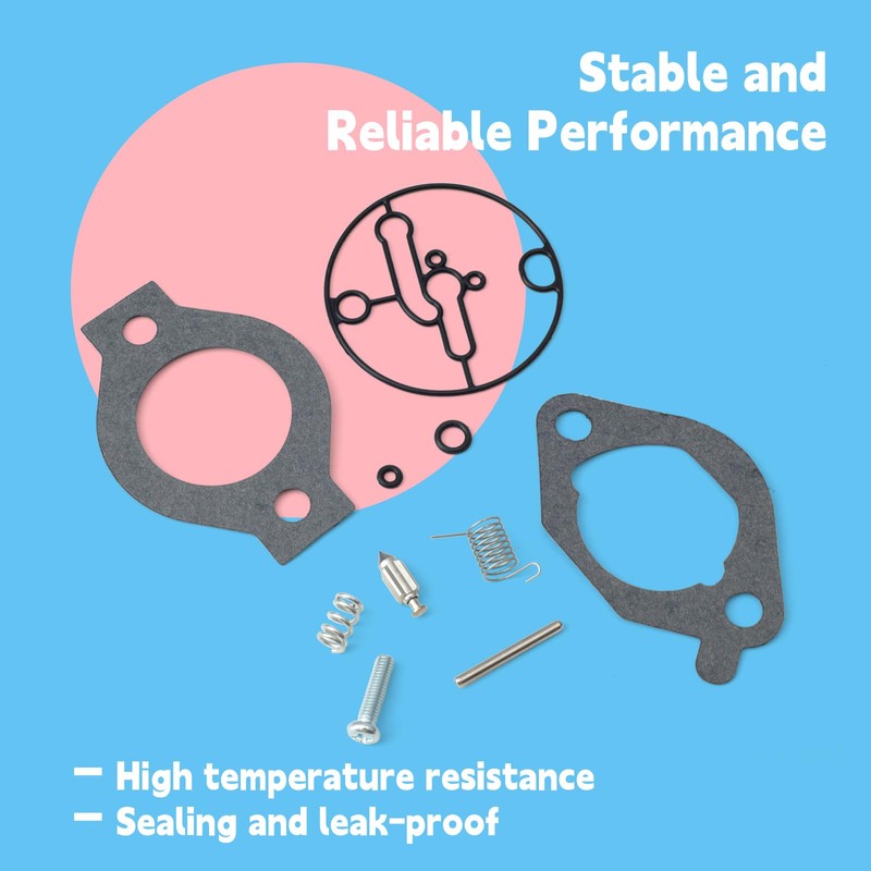 GLOXTED 22-757-01-S Carburetor Overhaul Kit Replacement for Kohler KS530 KS540