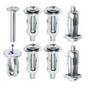 BENLIUDH 20pcs Hollow Wall Anchors for Thin Walls Heavy Duty,