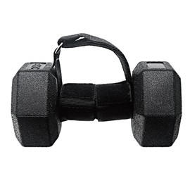 Tibialis Trainer Fußschlaufen, 2 Stück verstellbar Hantel Knöchelriemen Hantel Fußschlaufen Hantel Befestigung Ankle Straps Kickbacks Fußschlaufe für Beinkrafttraining, Männer und Frauen