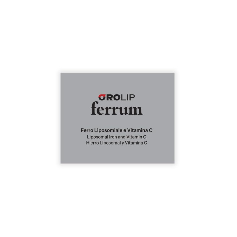 NATURANDO Orolip Ferrum Integratore Alimentare a Base di Ferro e