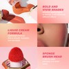 YOUNG VISION Liquid Cheek Blush -Soft Cream Rouge/Blusher Makeup, Buildable