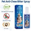 PUDXLRE No Chew Spray for Dogs 120ML Bitter Apple Spray