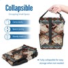 GACTIVITY Western Aztec Cow Print Collapsible Reusable Waterproof Car Trash