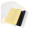 50 Hojas de Papel de Transferencia para Tatuajes, 4 Capas,