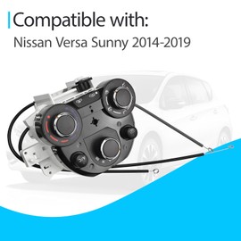 HVAC Climate Control Unit A/C Heater Temperature Module Assembly Compatble with 2014-2019 Nissan Versa/Sunny Replace 27513-9KK0A 655-72592