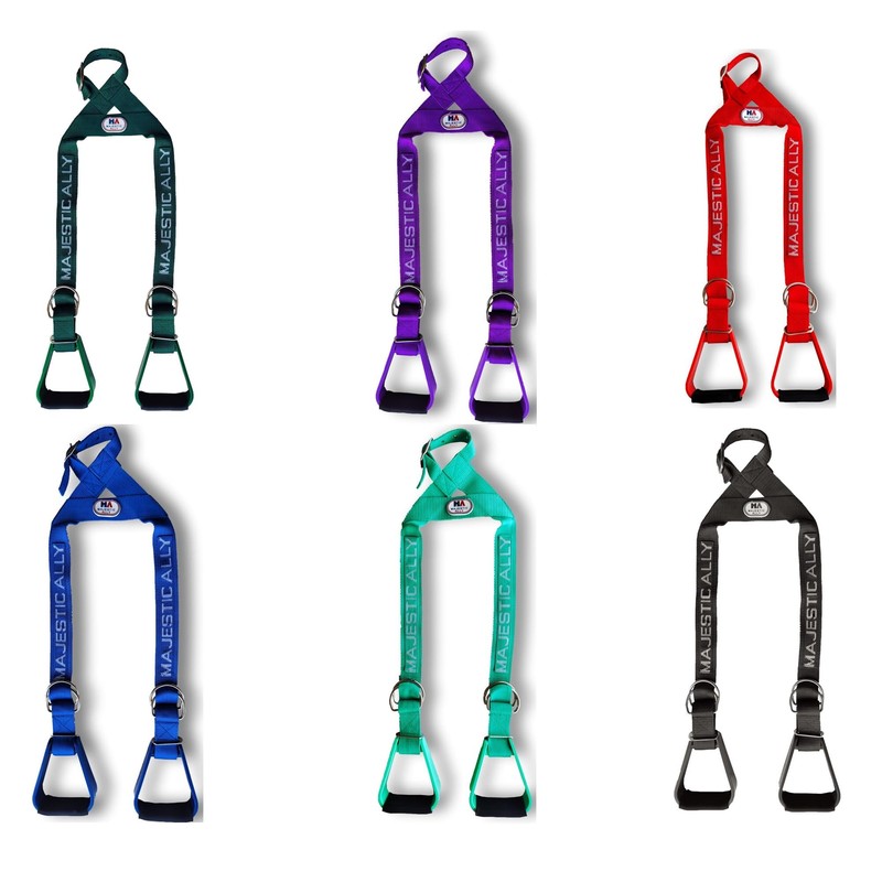 Majestic Ally Nylon Overlay Adjustable Heavy Duty Padded Youth Stirrup