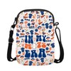 Lywjyb Birdgot Baseball Themed Crossbody Bag Baseball Game Day NY