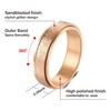 Anillos de ansiedad para mujeres, alivio del estrés, anillos giratorios