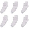 Jefferies - Calcetines sin costuras para niñas pequeñas (paquete de