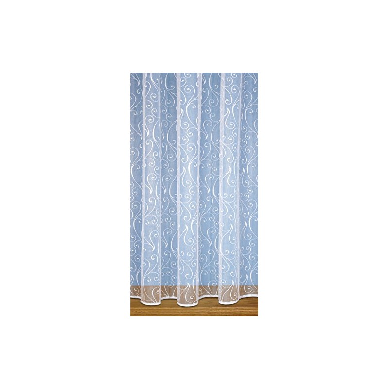 John Aird Scroll Design Net Curtain - Sold By The