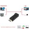 OcioDual Display Port Male to HDTV Female Adapter Black DP