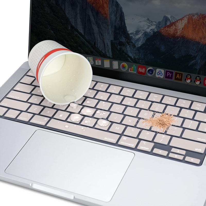 MOSISO Keyboard Cover Skin Compatible with MacBook Air 15 inch