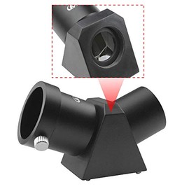 Alstar 1.25" 45-Degree Diagonal Prism Optical Prism Inside Rather Than a Mirror which Makes Your Image Clear and Sharp