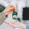 Llavero universal de metal con bandera de Andalucía, accesorios para