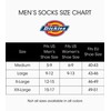 Dickies Men's Dri-tech Moisture Control Low Cut Casual Socks, Black