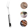 SUPVOX Cooking Utensils Set BBQ Forks Roasting Forks Stainless Steel