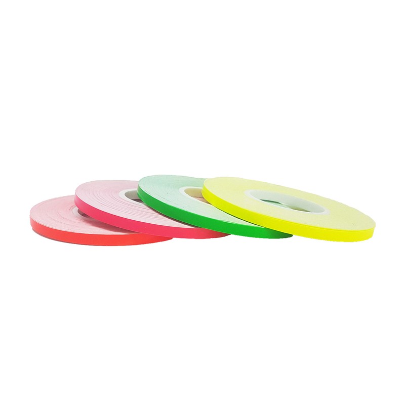 Neon Stripe Roll, Fluo Yellow, 3.5 mm x 10 Mt