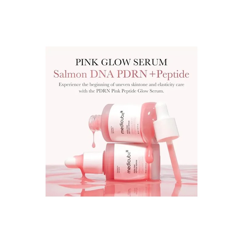 Medicube Pdrn Serum De Peptido Rosa Glow Peptido, Niacinamid