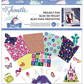 American Crafts Shimelle Head In The Clouds Project Pad 12 x 12 Inches 33/Pkg