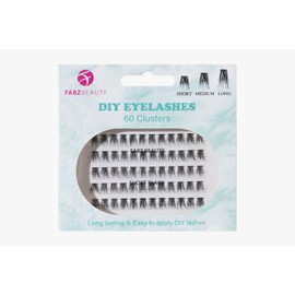 DIY Individual Eyelashes 180 Clusters Volume Fluffy Lashes Natural Wispy Wide Stem Lash Diy Lash Extenisons Clusters Fluffy Customize Your Look at Home for Beginners Medium 10mm - Pack of 3
