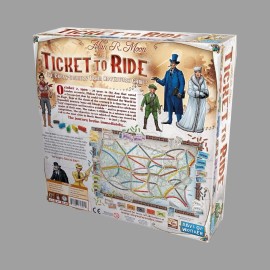 Days of Wonder Ticket To Ride by Alan Moon Train Adventure Board Game NEW Sealed