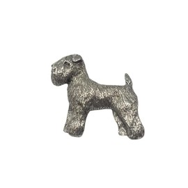 Soft Coated Wheaten Terrier Pewter Pin