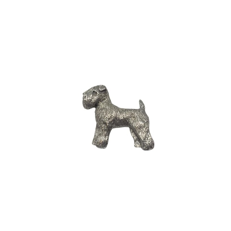 Soft Coated Wheaten Terrier Pewter Pin