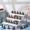 Hollowfly 24 Pcs Mallard Rubber Duck 2 Inch 4 Styles