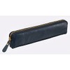 Raymay Fujii Bloomsbury NF2803K Leather Pen Case, Navy Blue, Set