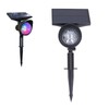 Solar Spot Light 2 in 1 Outdoor Waterproof RGB Rotating
