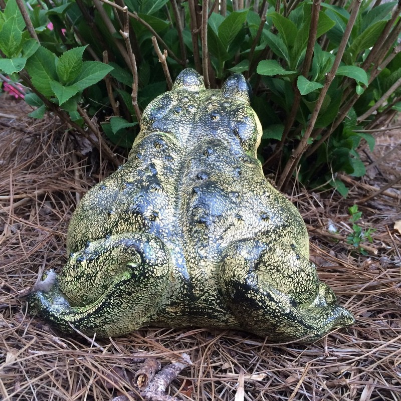 Call of the Wild HomeStyles 89590 Bullfrog Toad 8.5" H