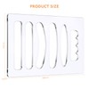 Moorovgi 6 in 1 Charcuterie Board Handle Template,Acrylic Grab Handle