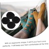 Ipetboom 2 Pairs Invisible Forefoot Socks for Women Non Slip