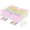 ThinkTex Plastic Expanding Hanging File Folders,Reinforced 4.72" Hanging Accordian Folder，Large