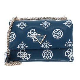 GUESS Deesa Mini Convertible XBody Flap Petrol Logo, Petrol logo, One size