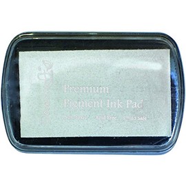 Dovecraft Essentials Premium Non Toxic Pigment Ink Pad, White,8.5 x 2 x 6 cm