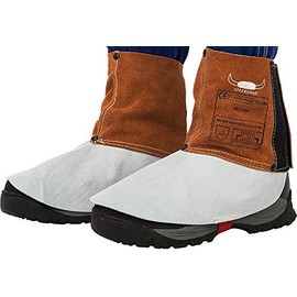 Weldas 44-7106 Gaiters, Brown/White, 15 cm