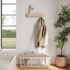 Kazai. Wall-Mounted Coat Rack 'Toke' - Modern Design Coat Rack