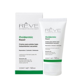 REVE DERMATOLOGIQUE OXIDERMIC REPAIR 50 ML, CREMA PARA PIELES BAJO TRATAMIENTOS SECANTES