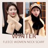 XIAOHAWANG Warm Winter Women Scarf Faux Fur Lady Neck Warmer