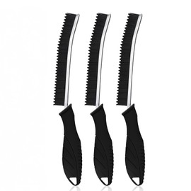 Crevice Cleaning Brush Supplies with Teeth-Shaped Hard Bristles - 3Pcs Small Cleaning Brushes for Tight Spaces Tools,Gap Cleaning Brush Tools for Cracks/Kitchen/Bathroom Tiles/Grout