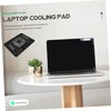 CAXUSD Cooling Laptop Stand with USB Powered Quiet Fan Ergonomic