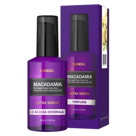 Kundal Macadamia Ultra Hair Serum Acacia Moringa Fragrance, 100ml, 1 Piece / 쿤달 마카다미아 울트라 헤어 세럼 아카시아 모링가향, 100ml, 1개