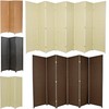 Legacy Decor Bamboo Woven Panel Room Divider, Privacy Partition Screen,