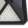 2 Pcs Solar Motion Sensor Light 4 Sided 100 LEDs