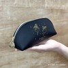 Gakken StaFul Kara Nishi Pen Case, Synthetic Leather, Black H21801