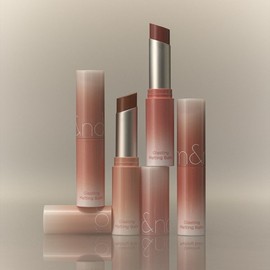 Rom&amp; NEW Glasting Melting Balm, 2 pieces, 12 Veiled Rose12 Veiled Rose_05 Nougat Sand05 Nougat Sand / 롬앤  NEW 글래스팅 멜팅 밤 2개 구성, 12 베일드 로즈12 베일드 로즈_05 누가 샌드05 누가 샌드