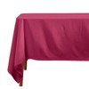 Homescapes Plum Cotton Tablecloth 6 to 8 seater Large Rectangular
